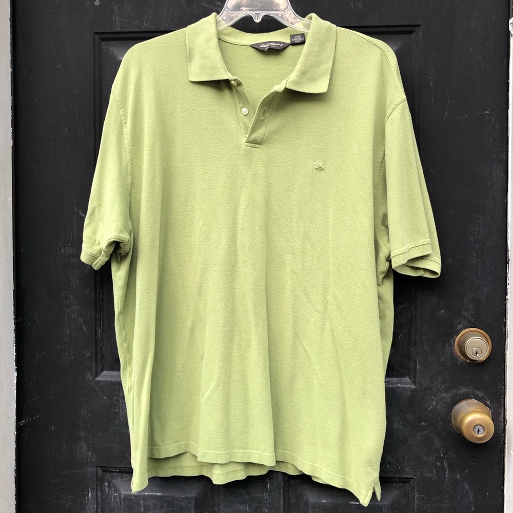 Men’s Lime Green Short Sleeve Collared Shirt